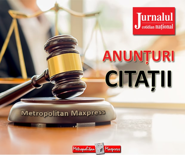 anunturi jurnalul national